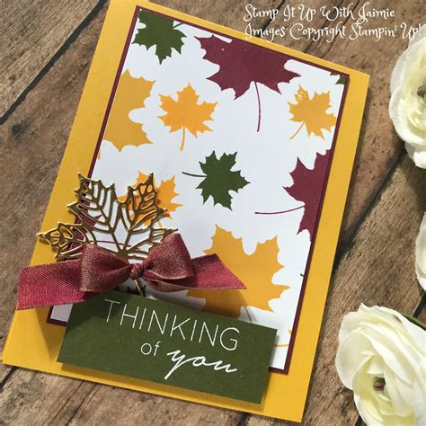 Stampin Up Colorful Seasons Fall Card