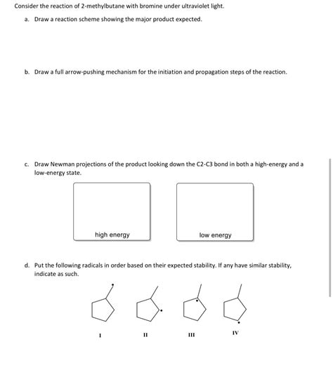 Answered: Consider the reaction of 2-methylbutane… | bartleby