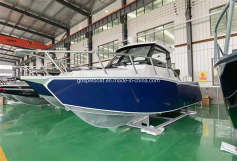 Gospel Cabin Boat 6 85m Profisher Welded Aluminium Fishing Boats