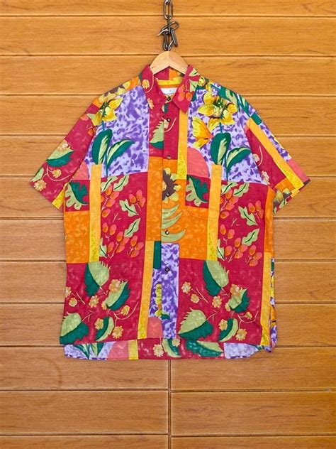 Ermenegildo Zegna Vintage 90s Ermenegildo Zegna Floral Shirt Grailed