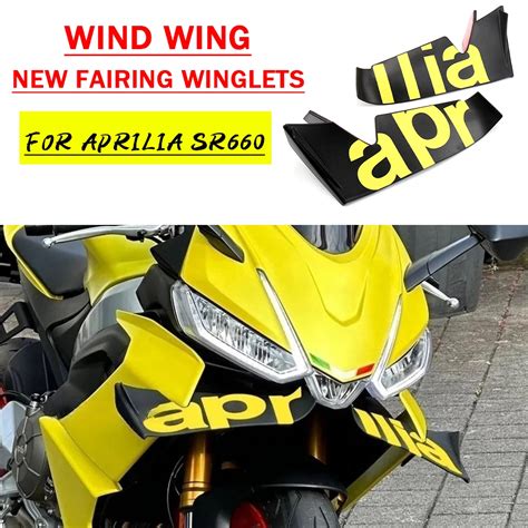 New Naked Front Spoiler Winglet Aerodynamic Wing Kit Spoiler Motorcycle