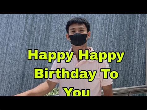 Happy Happy Birthday To You Roel Cortez Cover By Animesweet16 YouTube