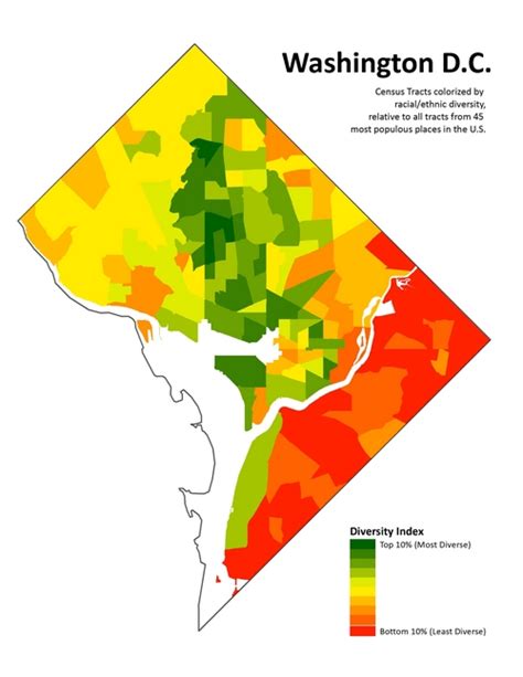 Washington Dc Population Density Map