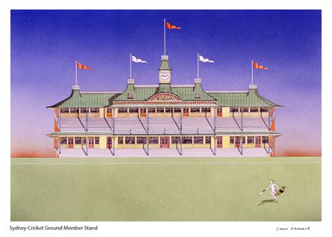 Sydney Cricket Ground Members Stand - Simon Fieldhouse