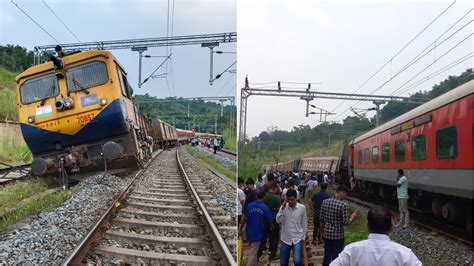 Agartala Lokmanya Tilak Express Derailed At Dibalong Station In Assam