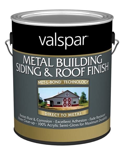 Metal Building Siding And Roof Finish Valspar® Paint