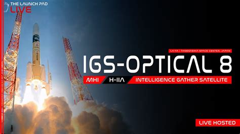 Live Japan Igs Optical 8 H Iia Launch Youtube