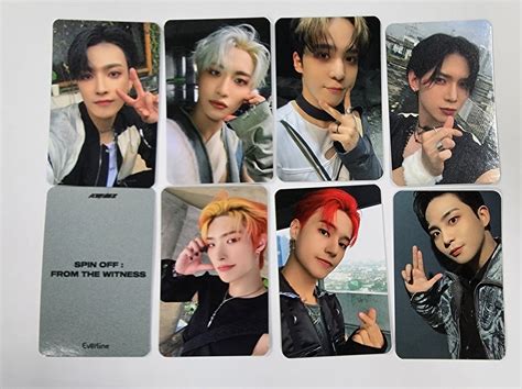 Ateez Spin Off From The Witness Everline Fansign Event Photocard