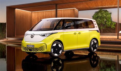 Volkswagen Officially Unveils Its Idbuzz Ev The Hippie Bus Reborn