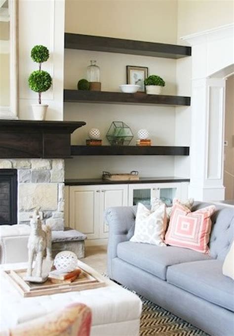 Nice Diy Floating Shelves For Living Room Decorating Https