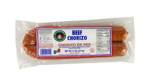 Reynaldos Beef Chorizo Sausage 11 Oz Frys Food Stores