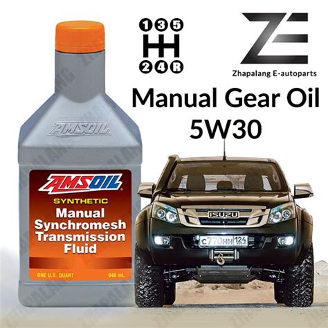 Amsoil Manual Synchromesh Transmission Fluid 5W 30 Isuzu Dmax Besco