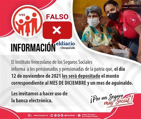 Imagen Del Ivss Sobre El Pago De Pensi N De Diciembre Corresponde A