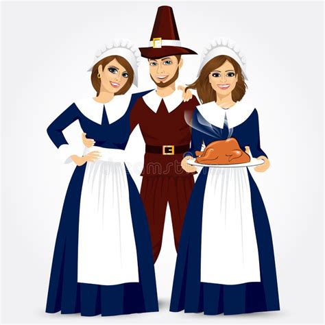 Thanksgiving Pilgrims Stock Illustrations 813 Thanksgiving Pilgrims Stock Illustrations