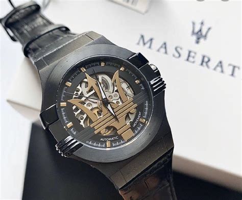 Maserati Potenza Automatic Black Man Limited Edition Watch R