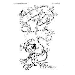 Coloriages Marsupilami Dessins Animés Dessins à colorier