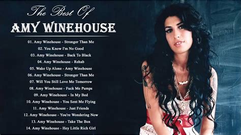 The Best Of Amy Winehouse Amy Winehouse Full Album Live Youtube