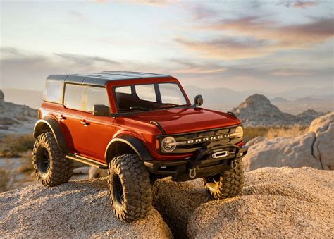 Traxxas Trx4 Ford Bronco 2021 110 Crawler Red