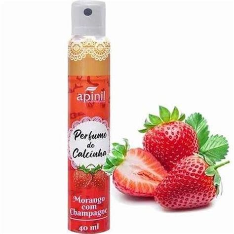 Comprar Perfume De Calcinha Morango Ml Apinil Cosm Ticos R