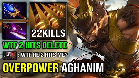 Aghanim Monkey King Is Overpower Crazy 2 Hits Delete Illusion Army EZ