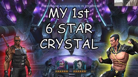 My First 6 Star Crystal Opening Marvel Contest Of Champions Mcoc Youtube