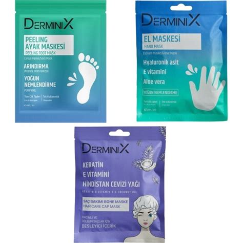 Derminix Maske Seti Hindistan Cevizi Saç Maskesi Fiyatı