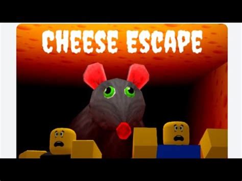 Joguei O Jogo Do Rato Louco No Roblox Cheese Escape Youtube