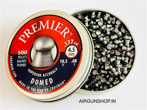 Crosman Premier Domed Pellets 0177 Cal 45mm 105gr 500ct