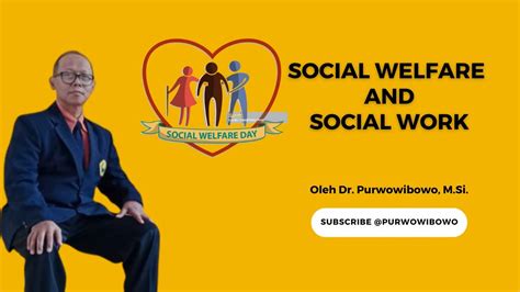 Social Welfare And Social Work Youtube