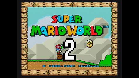 Super Mario World SNES Playthrough 2 Star Rd Donut Plains Again