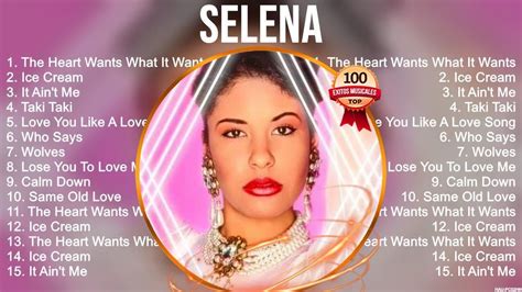 Selena Éxitos Sus Mejores Canciones 10 Super Éxitos Románticas