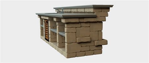 Барна стійка для саду. Вуличні меблі від виробника Bernstone
