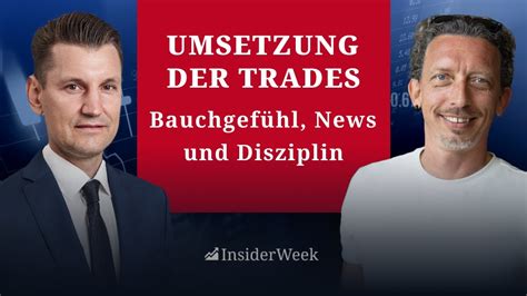 Umsetzung Der Trades Der Trader Podcast Marcus Wieser Und Max Schulz