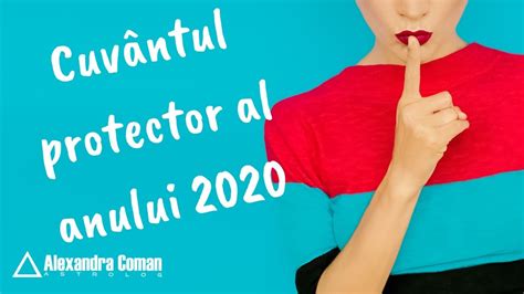 Cuvântul protector al anului 2020 YouTube