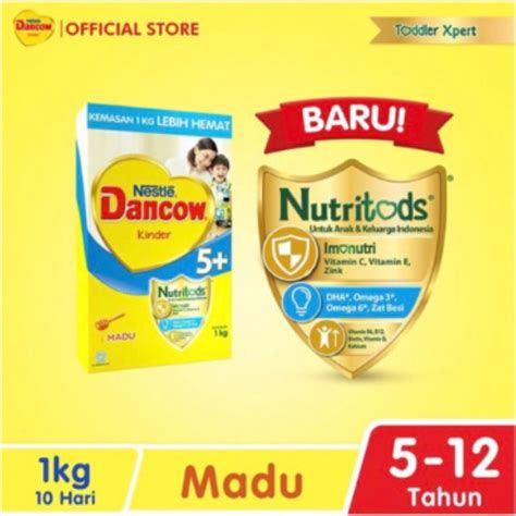 Jual Nestle Dancow Dengan Nutritods Susu Pertumbuhan Rasa Madu