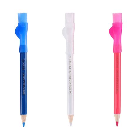 Pieces Sewing Fabric Pencils Water Soluble Pencil Tailor Mark Pencil