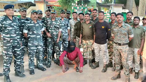 Maharashtra Dreaded Maoist With ₹6 Lakh Bounty Held By Gadchiroli Police