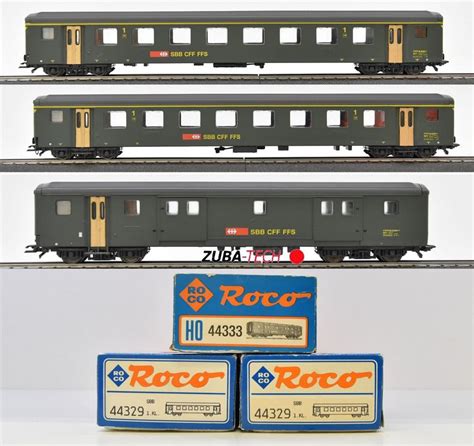 Roco 3x Personenwagen EW II SBB H0 GS OV Acheter Sur Ricardo