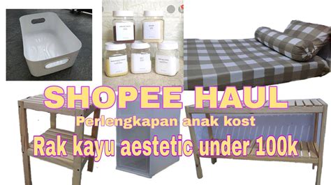 Shopee Haul Perlengkapan Kost Barang Rekomended Untuk Shopee