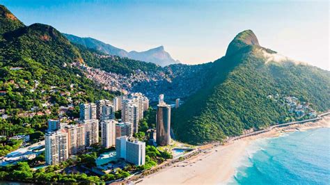 A Encantadora Praia De S O Conrado Rio De Janeiro Rj