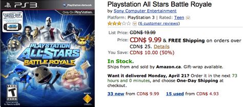 Amazonca Offers Get Playstation 3 Games For 999 Save 50 Hot