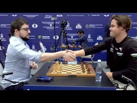 FIRST LOSS Magnus Carlsen Vs Maxime Vachier Lagrave FIDE World