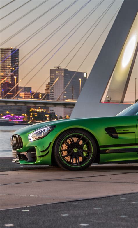 1280x2120 Renntech Mercedes Amg Gt R 2018 Side View Iphone 6 Hd 4k Wallpapersimages