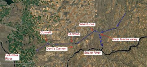 Palouse River Map