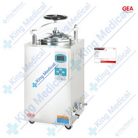 Jual Autoclave Lt Liter Gea Ls Hd Ls Hd Lcd Display Shopee