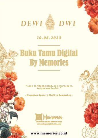 Output Dewi Dwi Buku Tamu Digital Memories Flip Pdf Anyflip