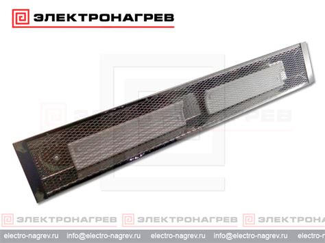 Инфракрасные обогреватели для саун - Электронагрев