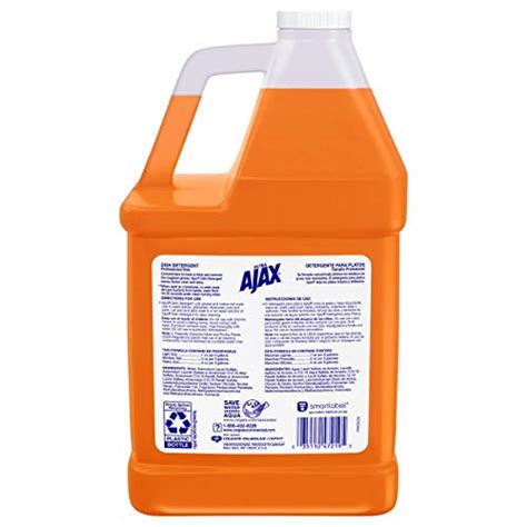 Ajax Ultra Professional Dish Soap And Degreaser Triple Action Orange