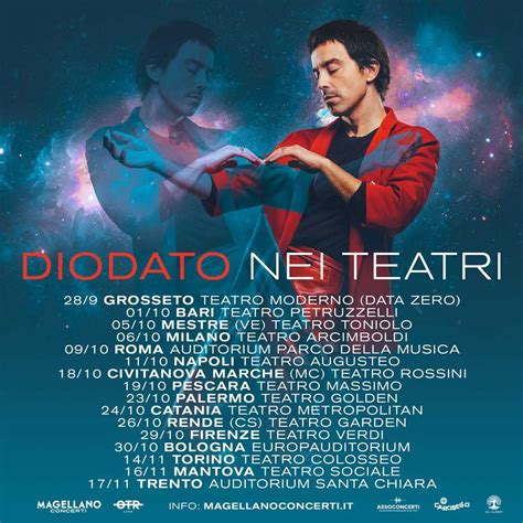 Diodato Tour Date E Biglietti Dei Concerti Canzoni Web