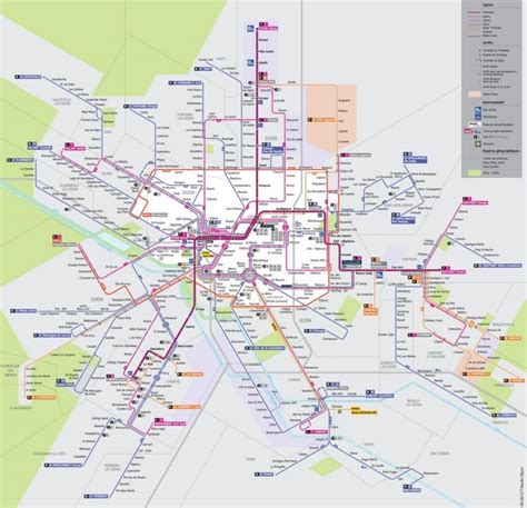 Dijon Tram Map Map Dijon Map Screenshot